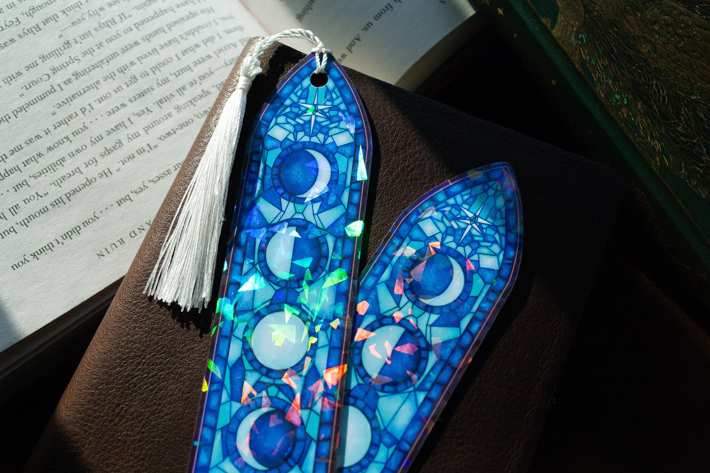 Lunar Bookmark Holographic